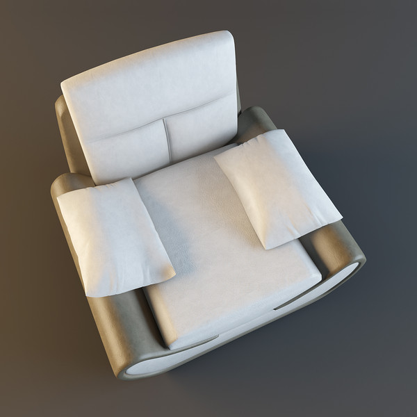 armchair satis new zealand 3d model - Armchair-SATIS-New_Zealand by mifody